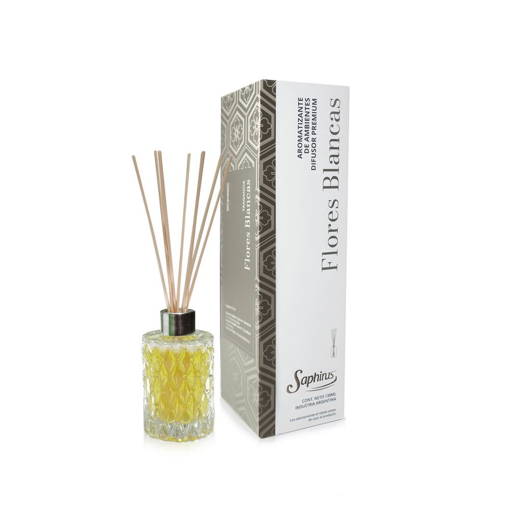 Imprimir Difusor Premium Flores Blancas - Imagen 1